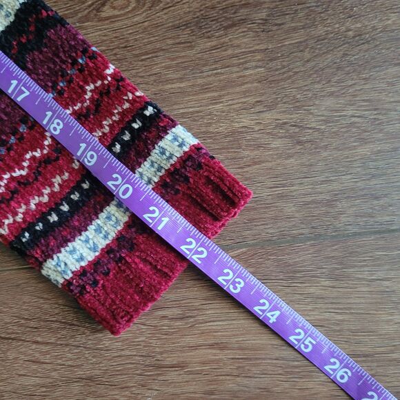 Vintage ERIKA Petite Womens Size PS Knit Cardigan Full Zip Sweater Black Stripes - Picture 16 of 16